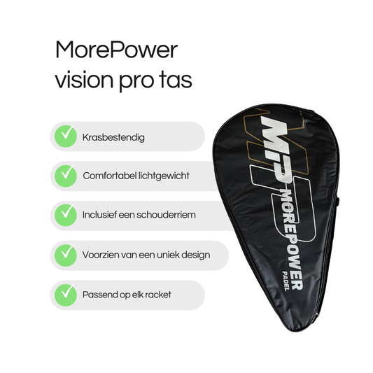 MorePower Padel Beschermtas